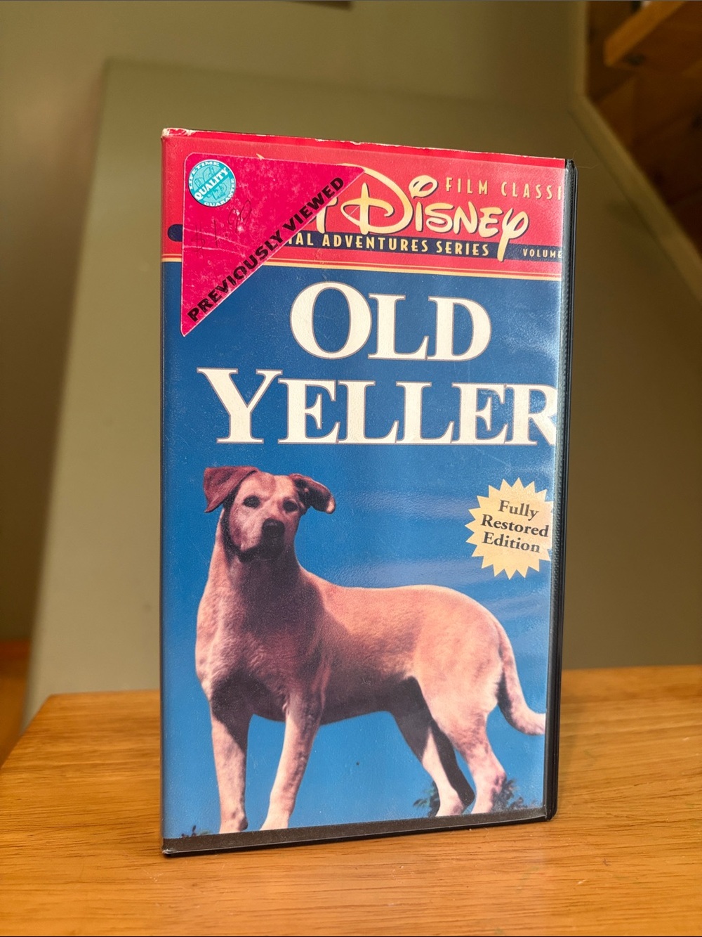 1997 40th Anniversary Old Yeller VHS, Walt Disney